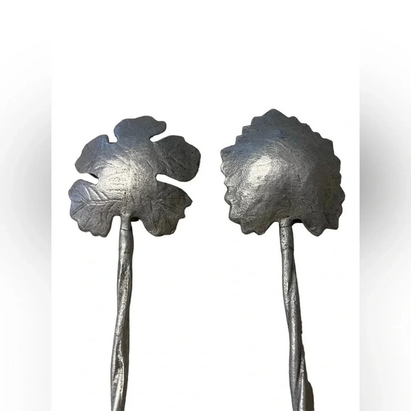 Charming Leaf & Twig Salad Servers - Picture 4 of 10